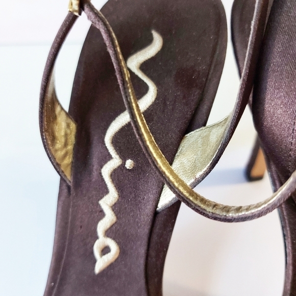 Embellished Nina Satin Heels Size 8.5 Women - Picture 5 of 9